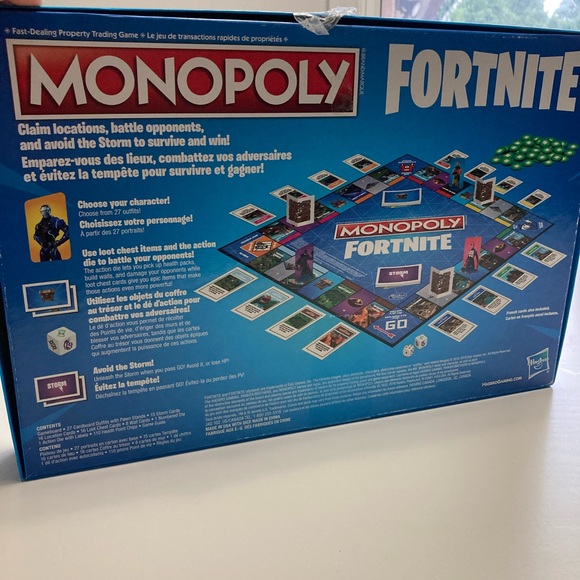 Monopoly: Fortnite Edition Board Game Inspired by Fortnite Video Game - Picture 2 of 5